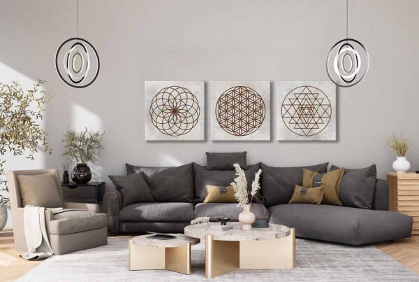 voov4160.jpg Kanvas Duvar Tablosu 3'lü Canvas Tablo Seti - VOOV4160