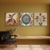 Kanvas Duvar Tablosu 3'lü Canvas Tablo Seti - VOOV4166