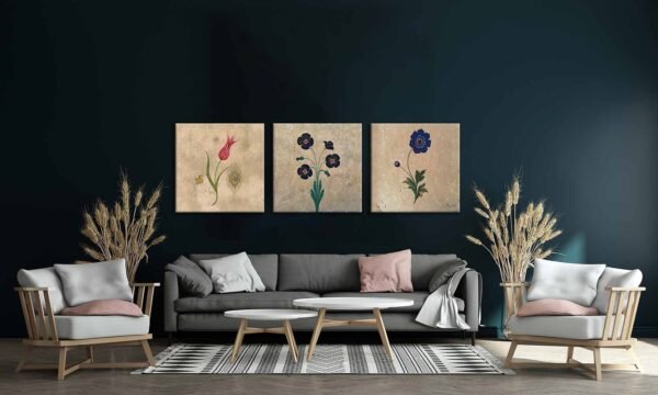 Kanvas Duvar Tablosu 3'lü Canvas Tablo Seti - VOOV4168