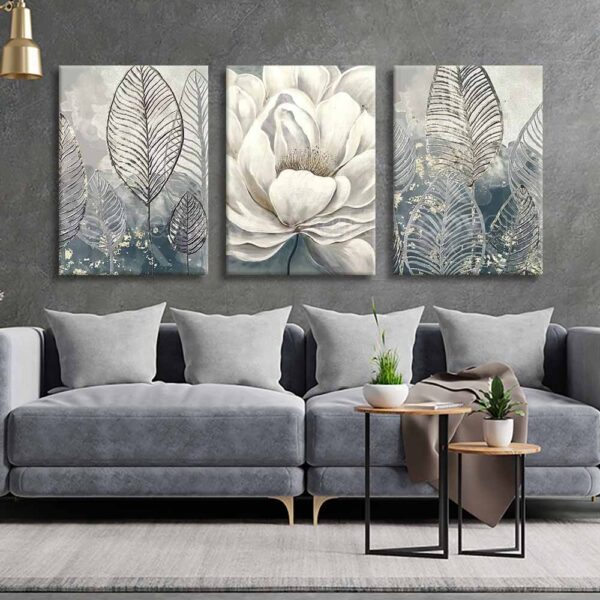 Kanvas Duvar Tablosu 3'lü Canvas Tablo Seti - VOOV4184