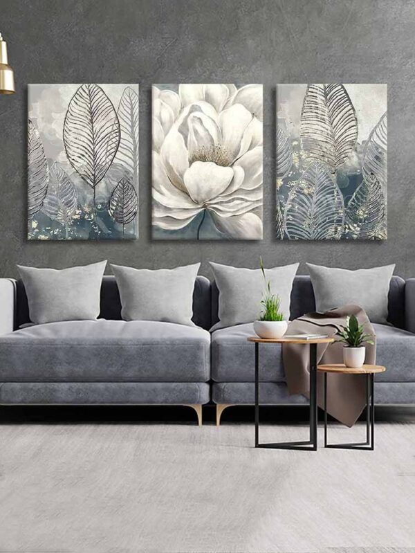 Kanvas Duvar Tablosu 3'lü Canvas Tablo Seti - VOOV4184