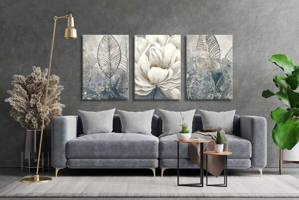 Kanvas Duvar Tablosu 3'lü Canvas Tablo Seti - VOOV4184