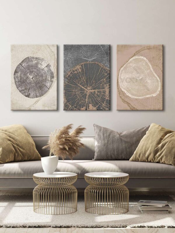 Kanvas Duvar Tablosu 3'lü Canvas Tablo Seti - VOOV4186