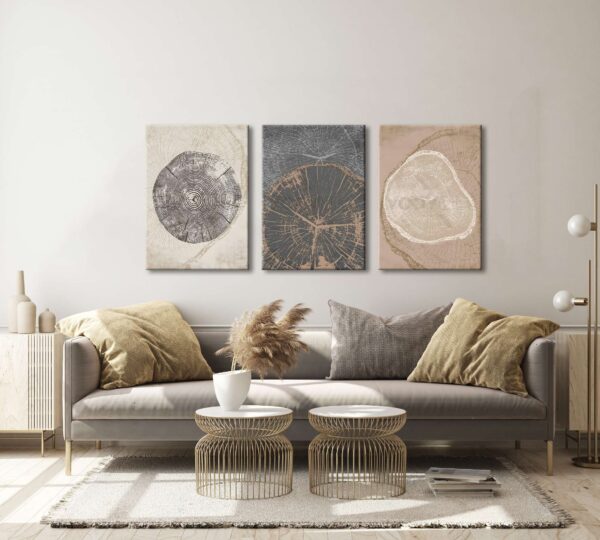 Kanvas Duvar Tablosu 3'lü Canvas Tablo Seti - VOOV4186