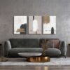 Kanvas Duvar Tablosu 3'lü Canvas Tablo Seti - VOOV4187