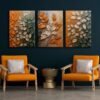 Kanvas Duvar Tablosu 3'lü Canvas Tablo Seti - VOOV4192