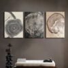 Kanvas Duvar Tablosu 3'lü Canvas Tablo Seti - VOOV4198