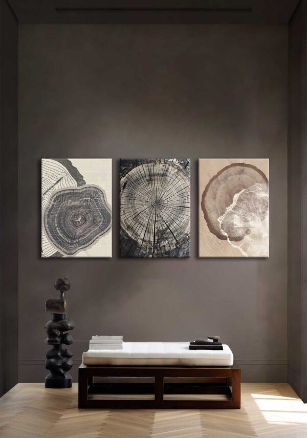 Kanvas Duvar Tablosu 3'lü Canvas Tablo Seti - VOOV4198