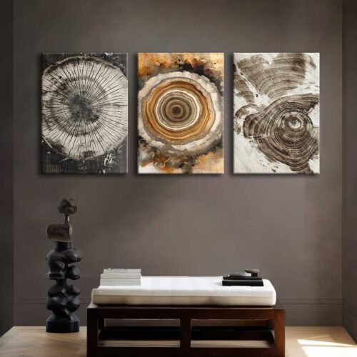 Kanvas Duvar Tablosu 3'lü Canvas Tablo Seti - VOOV4201