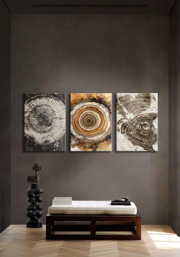 Kanvas Duvar Tablosu 3'lü Canvas Tablo Seti - VOOV4201