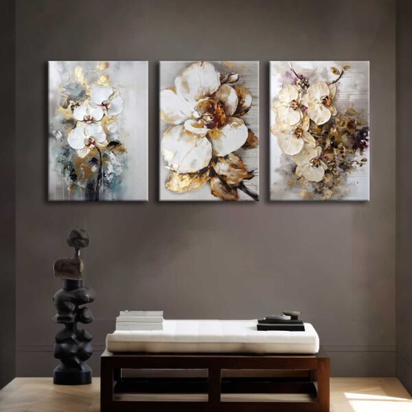 Kanvas Duvar Tablosu 3'lü Canvas Tablo Seti - VOOV4203