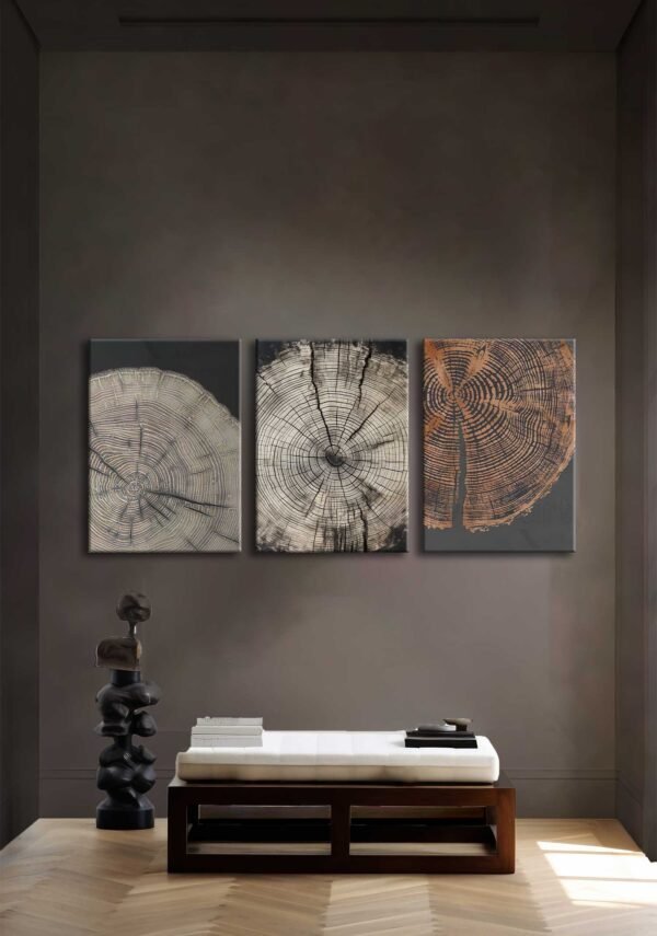 Kanvas Duvar Tablosu 3'lü Canvas Tablo Seti - VOOV4215