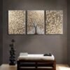 Kanvas Duvar Tablosu 3'lü Canvas Tablo Seti - VOOV4217