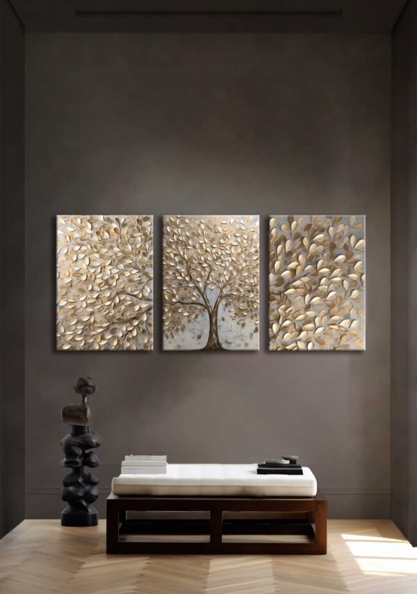 Kanvas Duvar Tablosu 3'lü Canvas Tablo Seti - VOOV4217