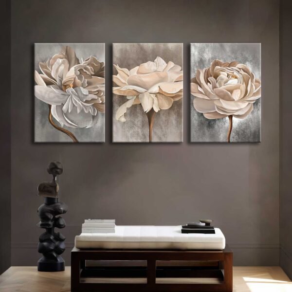 Kanvas Duvar Tablosu 3'lü Canvas Tablo Seti - VOOV4218