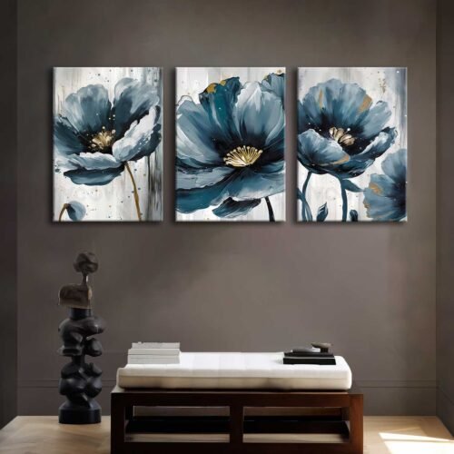 Kanvas Duvar Tablosu 3'lü Canvas Tablo Seti - VOOV4220