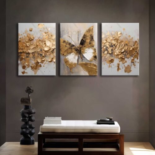 Kanvas Duvar Tablosu 3'lü Canvas Tablo Seti - VOOV4221