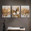 Kanvas Duvar Tablosu 3'lü Canvas Tablo Seti - VOOV4221