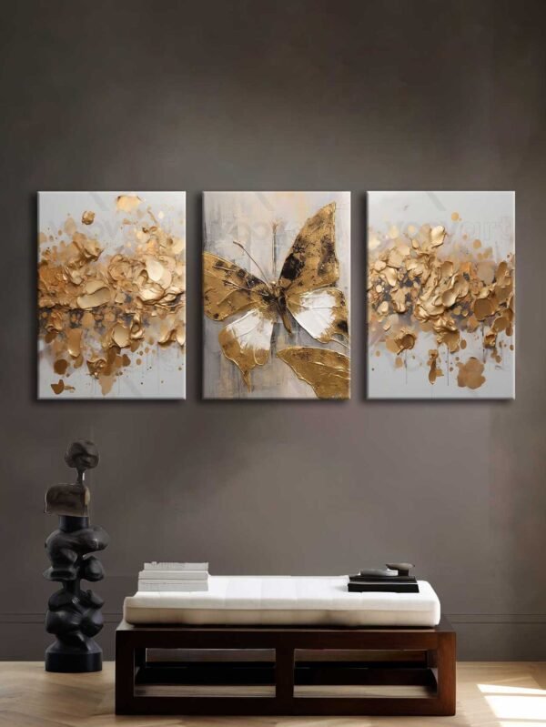 Kanvas Duvar Tablosu 3'lü Canvas Tablo Seti - VOOV4221