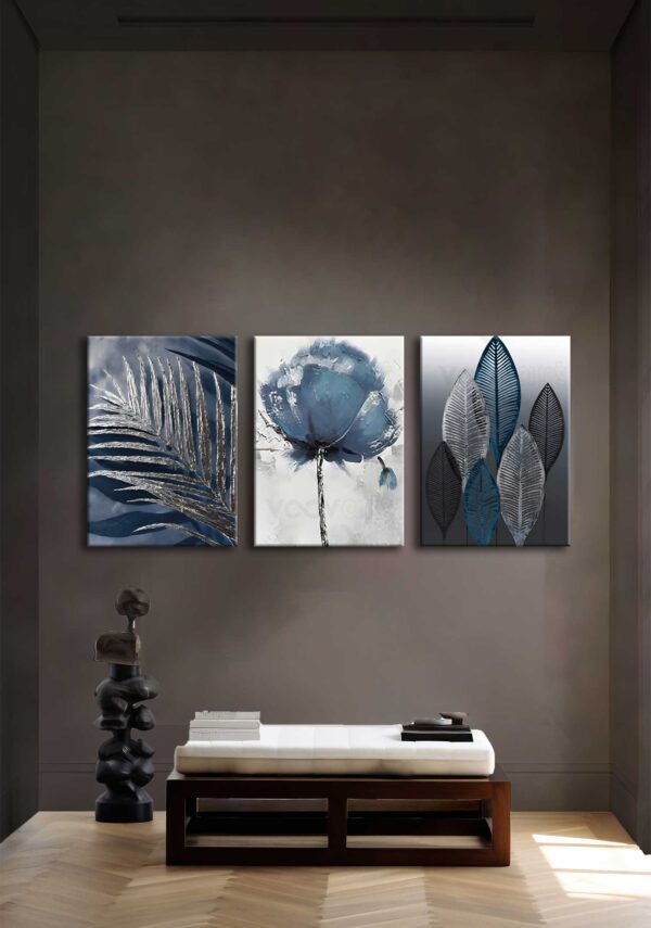 Kanvas Duvar Tablosu 3'lü Canvas Tablo Seti - VOOV4235