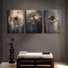 Kanvas Duvar Tablosu 3'lü Canvas Tablo Seti - VOOV4239