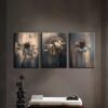 Kanvas Duvar Tablosu 3'lü Canvas Tablo Seti - VOOV4239