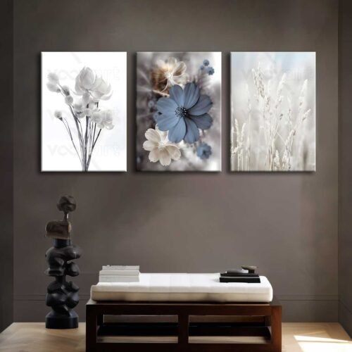 Kanvas Duvar Tablosu 3'lü Canvas Tablo Seti - VOOV4244