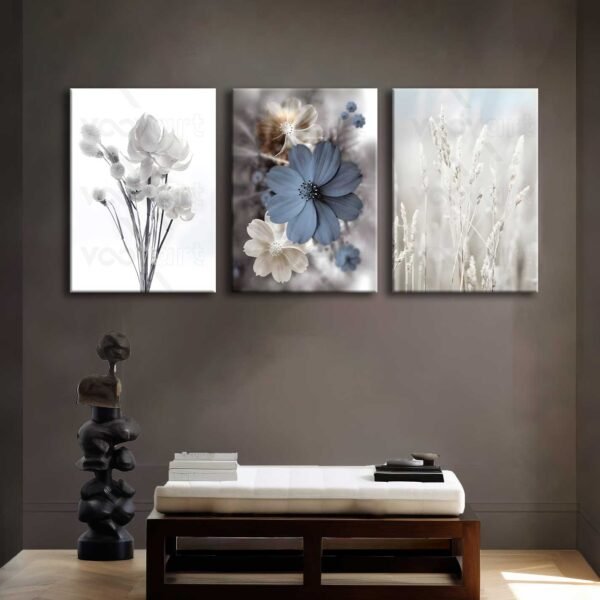 Kanvas Duvar Tablosu 3'lü Canvas Tablo Seti - VOOV4244