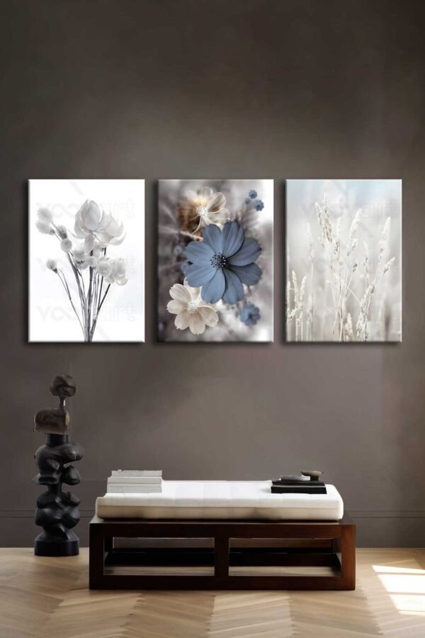 Kanvas Duvar Tablosu 3'lü Canvas Tablo Seti - VOOV4244