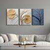 Kanvas Duvar Tablosu 3'lü Canvas Tablo Seti - VOOV4274