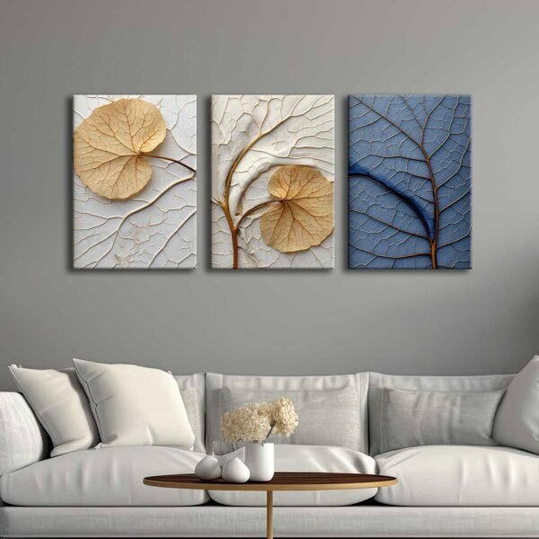 Kanvas Duvar Tablosu 3'lü Canvas Tablo Seti - VOOV4274