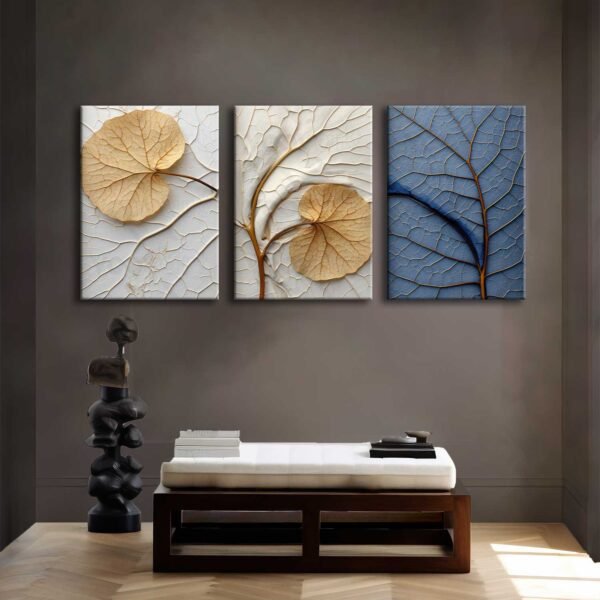 Kanvas Duvar Tablosu 3'lü Canvas Tablo Seti - VOOV4274