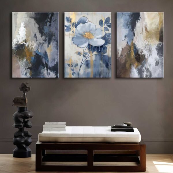 Kanvas Duvar Tablosu 3'lü Canvas Tablo Seti - VOOV4286