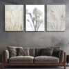 Kanvas Duvar Tablosu 3'lü Canvas Tablo Seti - VOOV4289