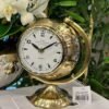 27cm GOLD DÜNYA DEKORATİF MASA SAATİ - ART11453