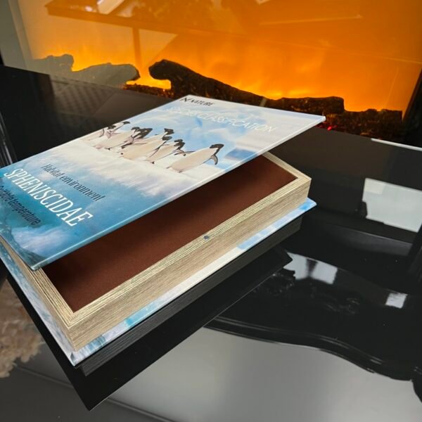 SPHENISCIDAE DEKORATİF KUTU KİTAP - ART1168