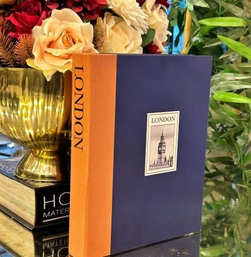 LONDON DEKORATİF KUTU KİTAP - ART1158