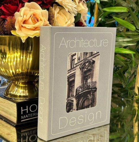 ARCHITECTURE DESIGN DEKORATİF KUTU KİTAP - ART1172