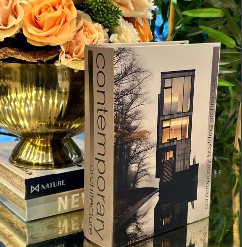 CONTEMPORARY DEKORATİF KUTU KİTAP - ART1171