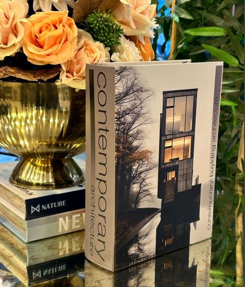 CONTEMPORARY DEKORATİF KUTU KİTAP - ART1171