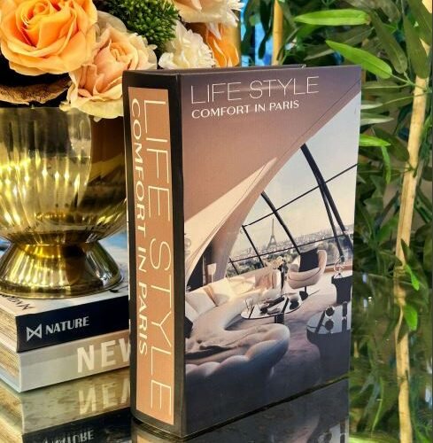 LIFE STYLE DEKORATİF KUTU KİTAP - ART1159