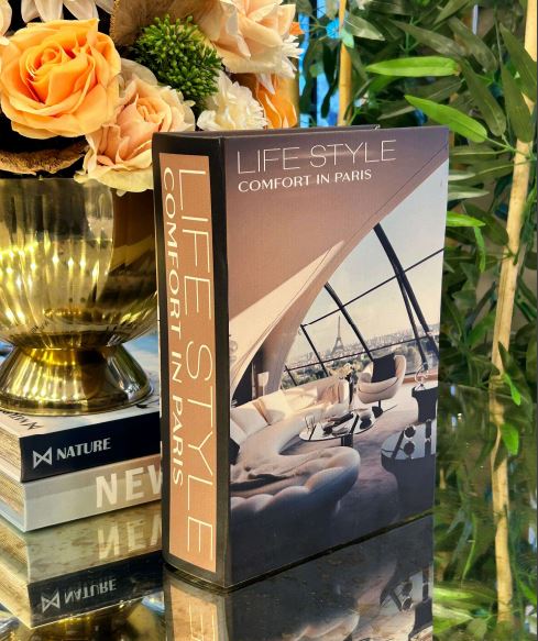 LIFE STYLE DEKORATİF KUTU KİTAP - ART1159