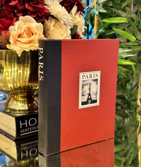 PARIS DEKORATİF KUTU KİTAP - ART1162