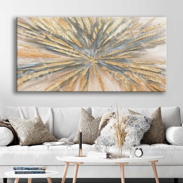 Soyut Dekoratif Kanvas Tablo - VOOV2784