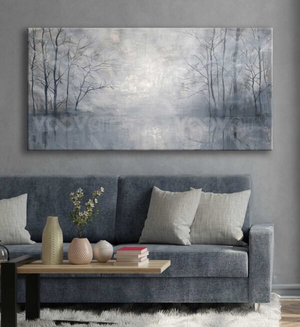 Romantik Manzara Dekoratif Kanvas Tablo - VOOV2787