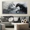 Muhteşem Atlar Dekoratif Kanvas Tablo - VOOV2788