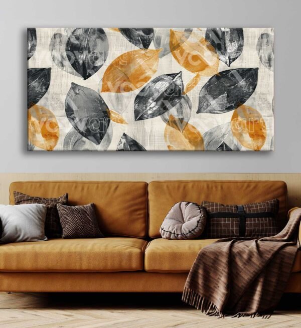 Sonbahar Yaprakları Dekoratif Kanvas Tablo - VOOV2789