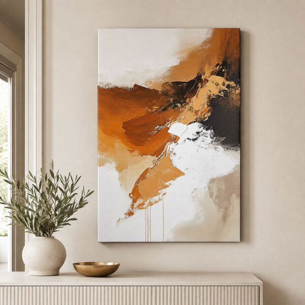 Modern Soyut Dekoratif Kanvas Tablo - VOOV2799