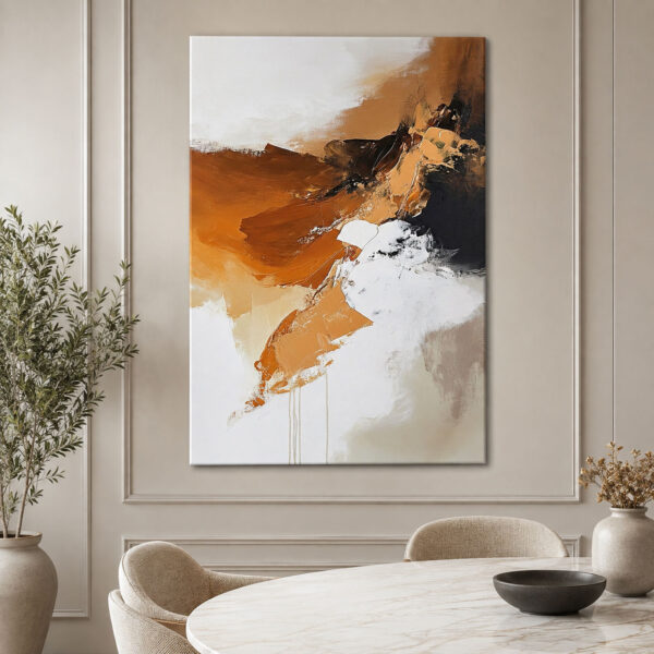 Modern Soyut Dekoratif Kanvas Tablo - VOOV2799
