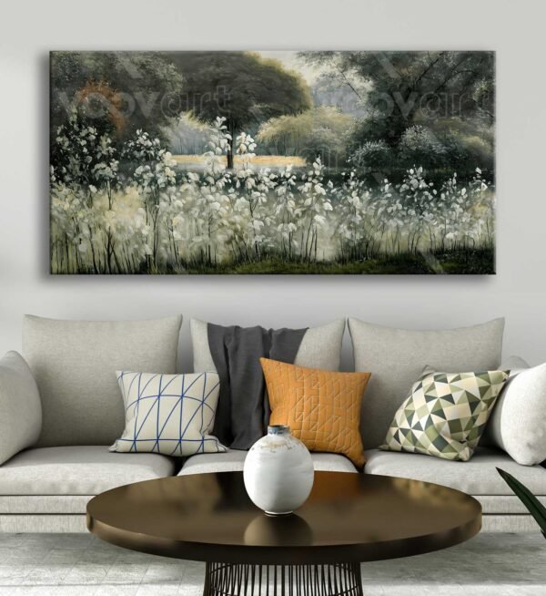 Orman Manzarası Dekoratif Kanvas Tablo - VOOV2793